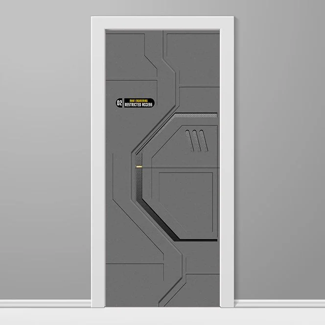 Star Trek Holodeck Door wrap